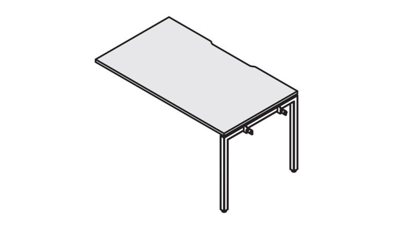 Промежуточный стол с вырезом RM-3.2+F-37